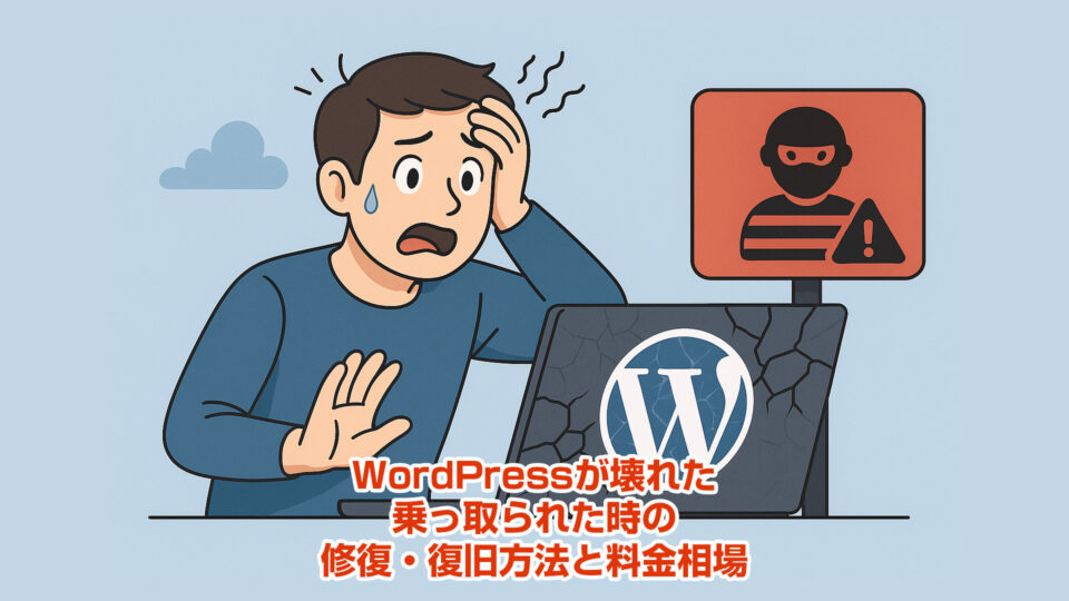 WordPressが壊れた時の修復・復旧方法