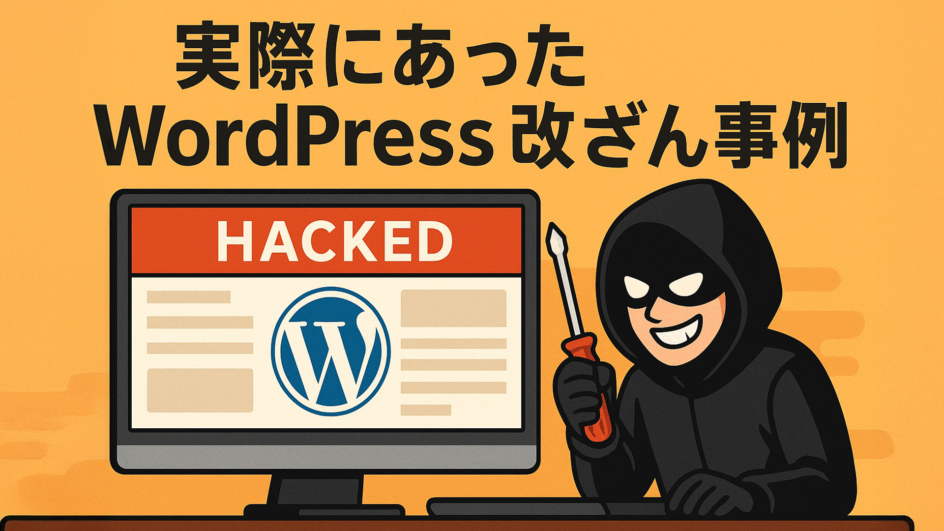 実際にあったWordPress改ざん事例