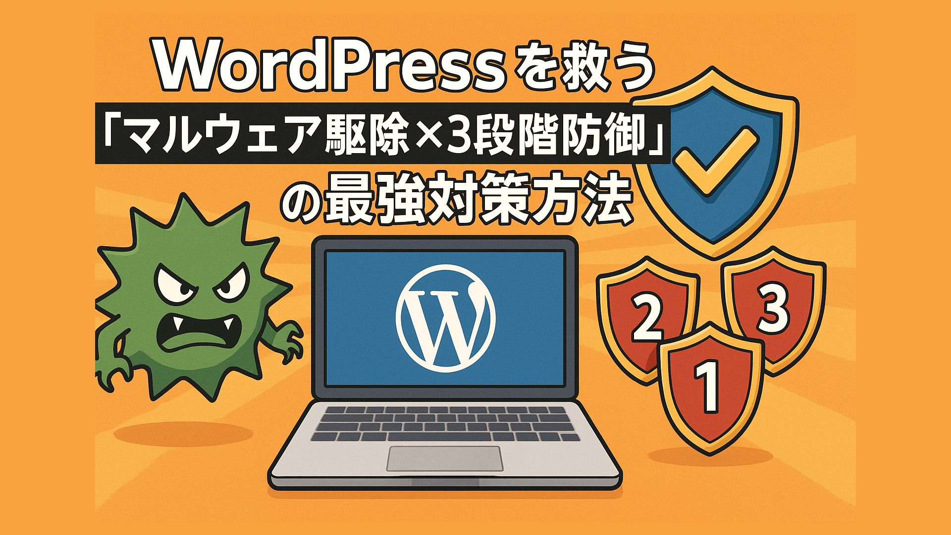 WordPressを救うマルウェア駆除最強の対策法