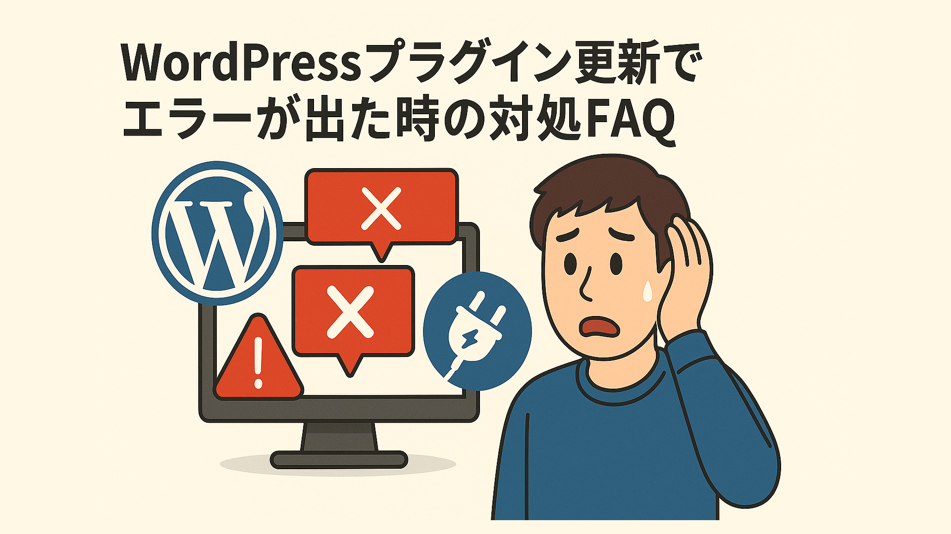 WordPressプラグイン更新でエラーが出た時の対処FAQ