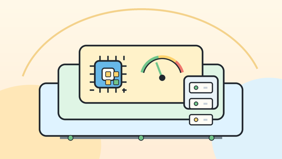 WordPress・PHP・サーバーのメモリ上限を3層で比較するイメージ